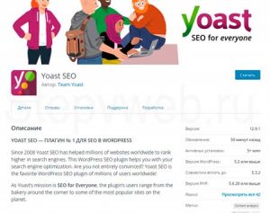 Как настроить сайт на вордпресс - сео-плагин Yoast SEO